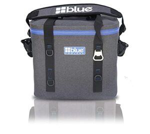 blue coolers journey series | 16 quart soft sided cooler | portable ice chest holds ice up to 4 days