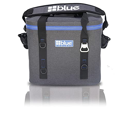 Blue Coolers Journey Series | 16 Quart Soft Sided Cooler | Portable Ice Chest Holds Ice Up to 4 Days