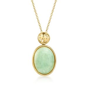 ross-simons jade good fortune pendant necklace