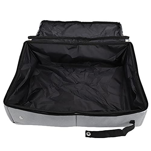 SH-RuiDu Waterproof Folding Cat Litter Box Portable HomeOutdoor Camping Toilet with Cover Easy Clean Sof