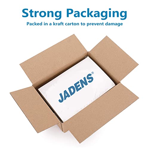 JADENS Thermal Labels 4x6-500 Labels, Compatible with Rollo, Brother, Zebra and Most Thermal Printer, Perforated, Commercial Grade, Doesn't Compatible with Dymo