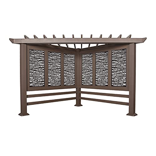 Backyard Discovery Hampton Traditional Steel Cabana Pergola