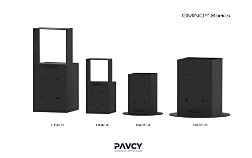 GMINO™ Link 6 Outdoor Framing Module | 6x6 Post Bracket | Pergola Fence Kit - 2 Per Pack
