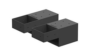 gmino™ link 6 outdoor framing module | 6x6 post bracket | pergola fence kit - 2 per pack