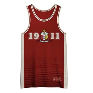 BBGreek Kappa Alpha Psi Fraternity Paraphernalia - Nupe - Athletic Basketball Jersey - Official Vendor - Lightweight - Big K X-Large