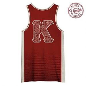 BBGreek Kappa Alpha Psi Fraternity Paraphernalia - Nupe - Athletic Basketball Jersey - Official Vendor - Lightweight - Big K X-Large