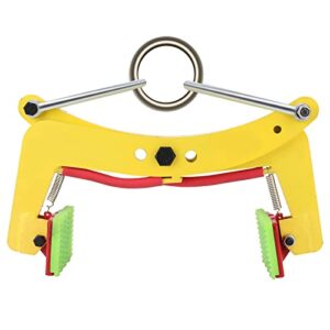 lifting clamps beam ​jaw opening adjustable, plate lifting clamps beam of glass slabs/metal sheet/granite island, roadside stone clamp curb,d325