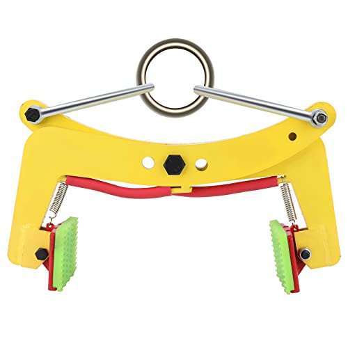 Lifting Clamps Beam ​Jaw Opening Adjustable, Plate Lifting Clamps Beam of Glass Slabs/Metal Sheet/Granite Island, Roadside Stone Clamp Curb,D325