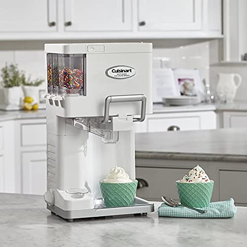 Cuisinart ICE-45P1 Soft Serve Ice Cream Maker Bundle with 1 YR CPS Enhanced Protection Pack