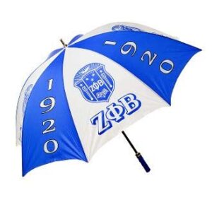 zeta phi beta sorority 30" jumbo umbrella