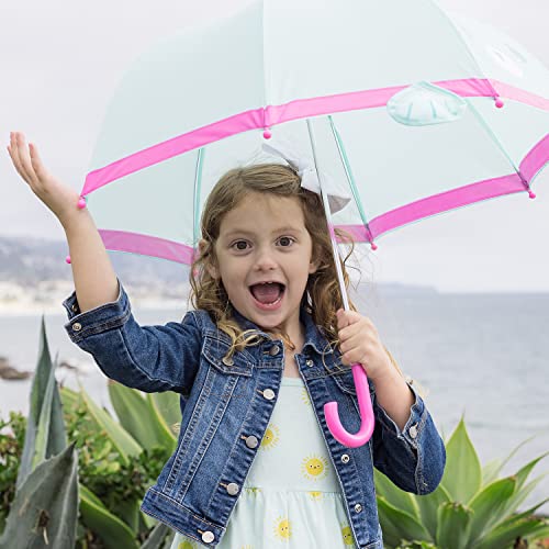 ADORA Water Activated Kid's Umbrella. Magic Reveal 26" Umbrella for the rain - Be Bright Bear face appears in the rain!