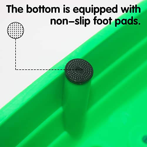 Children's outdoor wave-shaped balance beam stepping stones Children's obstacle course Five-star pattern non-slip texture The bottom is equipped with non-slip mats (20PCS)