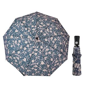 lflfwy travel umbrella – compact windproof umbrella automatic open and close, lightweight portable folding umbrella, best gift choice