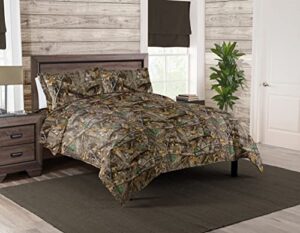 northwest realtree bed in a bag set, 5-piece queen, realtree edge