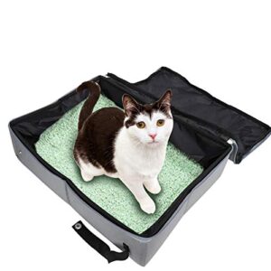 foldable waterproof pet cat litter pan leak-proof easy to cleantravel litter box for cats for cats, foldable waterproof pet cat litter pan leak-proof easy to clean cat beds, furniture