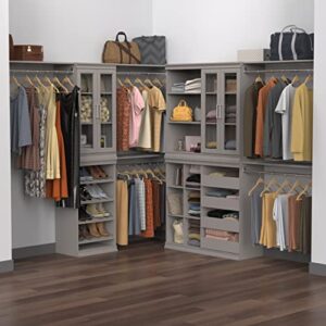 ClosetMaid 4598 Modular Storage Stackable Unit with 4 Drawers, Taupe