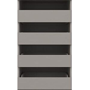 ClosetMaid 4598 Modular Storage Stackable Unit with 4 Drawers, Taupe