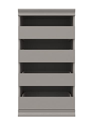 ClosetMaid 4598 Modular Storage Stackable Unit with 4 Drawers, Taupe