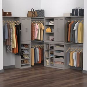 ClosetMaid 4598 Modular Storage Stackable Unit with 4 Drawers, Taupe