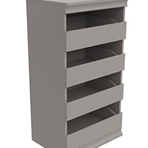 ClosetMaid 4598 Modular Storage Stackable Unit with 4 Drawers, Taupe