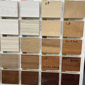 Samples of Melmine Shelves Colors TFKUSA made, Choose singles or Book.