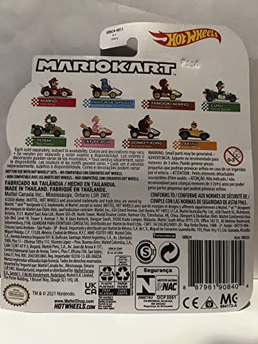 DieCast Hot Wheels Mario Kart Donkey Kong - Standard Kart