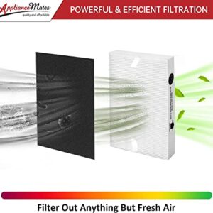 HPA300 HEPA Replacement Filters for Honeywell Air Purifier Filter Replacement R True Filter 3 Pack HRF-R3 Carbon Pre Filters 4 Pack Compatible with Honeywell HPA300, HPA304, HPA5300, HPA 8350