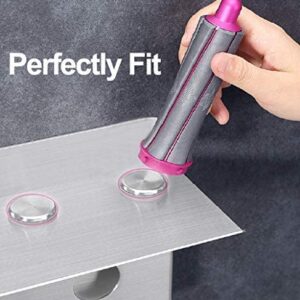 Stand Holder for Dyson Supersonic Hair Dryer Diffuser Nozzles, Magnetic Desktop Bracket Anti-Scratch Storage Organizer Space Saving for Bathroom Bedroom Hair Salon