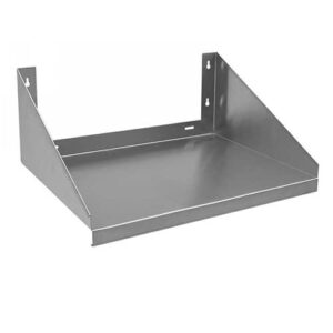 cenpro 29n-010 - commercial nsf wall-mounted microwave shelf - 24" wx18 d - 175 lb. weight capacity