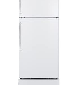 Summit Appliance FF711ESAL 19 inches Wide Senior Living Refrigerator-Freezer, Towel Bar Handles, No-Frost Operation, Interior light, ADA Compliant, Anti-tip Bracket, Adjustable Thermostat, White