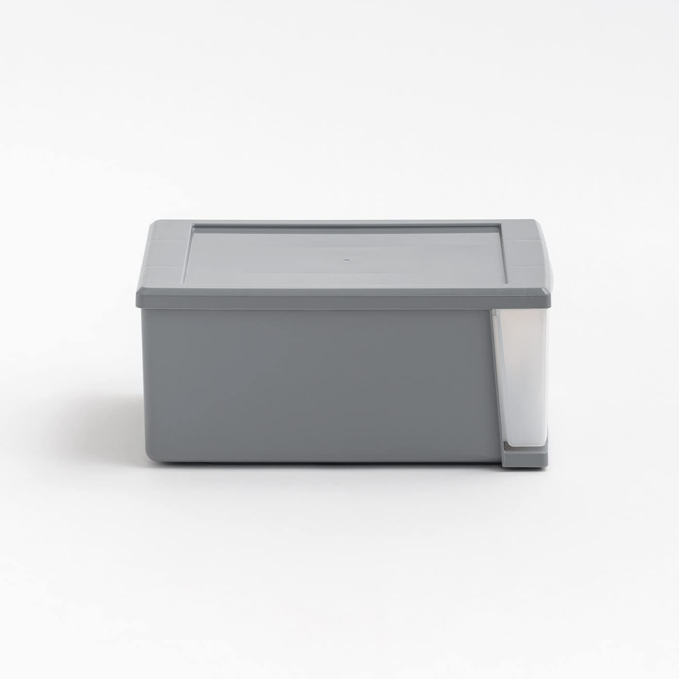 IRIS USA 6.5 Quart Gray Stackable Drawer, 5 Pack