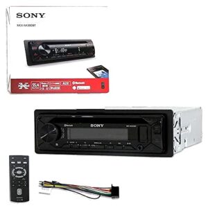 Sony MEX-N4300BT Built-in Dual Bluetooth Voice Command CD/MP3 AM/FM Radio Front USB AUX Pandora Spotify iHeartRadio iPod / iPhone Siri and Android Controls Car Stereo Receiver (Renewed)
