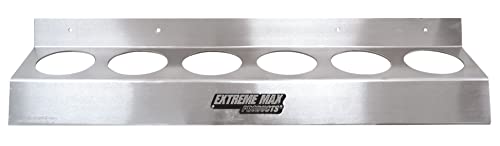 Extreme Max 5001.6085 Aluminum Aerosol Storage Shelf for Enclosed Trailer Shop Garage Storage - 6-Can Capacity