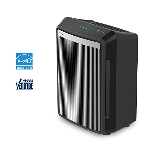 Winix 9800 4-Stage True Hepa Air Purifier with WiFi and PlasmaWave, 500 Sq Ft,Black,Large