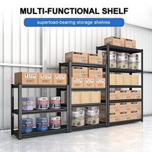 5 Tier Garage Shelving, Storage Shelves Heavy Duty Shelving, Adjustable Metal Shelf Rack and Shelf Units, Garage Shelving Heavy Duty Warehouse Industrial Shelving, 31.5" W X 15.7" D X 63" H