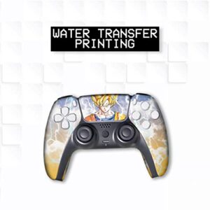 BCB Controllers Custom Wireless Controller compatible with PS-5 Controller | Works with Playstation 5 Console | Proudly Customized in USA with Permanent HYDRO-DIP Printing (NOT JUST A SKIN)