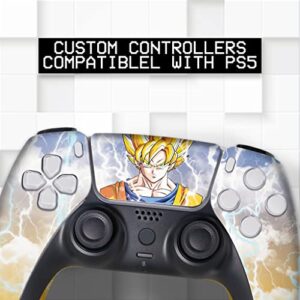 BCB Controllers Custom Wireless Controller compatible with PS-5 Controller | Works with Playstation 5 Console | Proudly Customized in USA with Permanent HYDRO-DIP Printing (NOT JUST A SKIN)