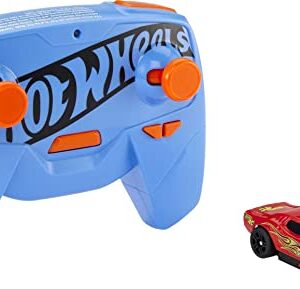 Hot Wheels RC 1:64 Scale Rodger Dodger Rechargeable Radio-Controlled Racing Cars for On- or Off-Track Play, Includes Car, Controller & Adapter for Kids 5 Years Old & Up