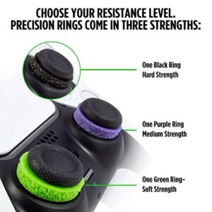 KontrolFreek Aim Boost Kit for PlayStation 5 (PS5) and PlayStation 4 (PS4) Controller | Includes Performance Thumbsticks and Precision Rings | Galaxy Edition