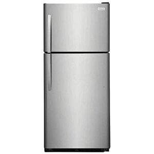 frigidaire frtd2021as 20.5 cu. ft. stainless top freezer refrigerator