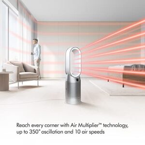 Dyson Purifier Hot+Cool™ HP07 Air Purifier, Heater, and Fan - White/Silver