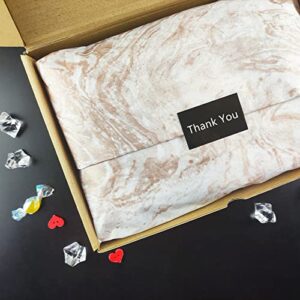 MORANTI Rose Gold Marble Pattern Bulk Tissue Paper Gift Wrap 25 Sheets 19.7" x 27.5" for Birthday Wedding Graduate Gift Bags Holiday Party Wrapping Gift Tissue Paper