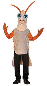 rasta imposta shrimp fish costume crawfish crustacean food cosplay dress up costumes, boys and girls, teen size 14-16