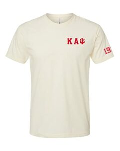 kappa alpha psi t-shirt (medium, natural)