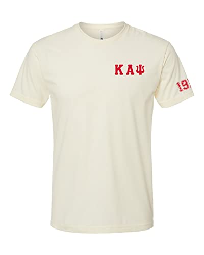 Kappa Alpha Psi T-Shirt (Medium, Natural)