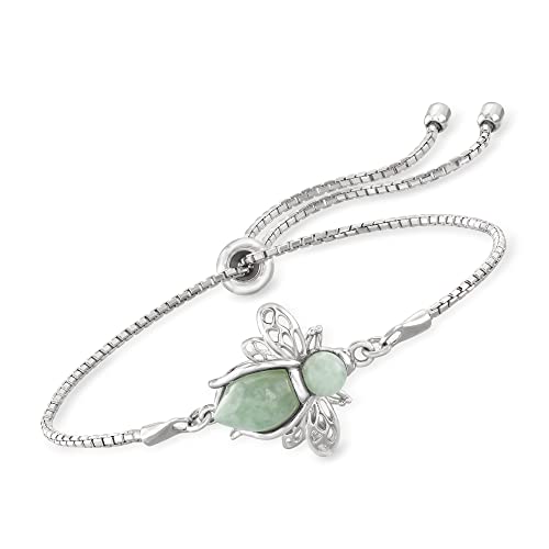 Ross-Simons Gemstone Bumblebee Bolo Bracelet in Sterling Silver