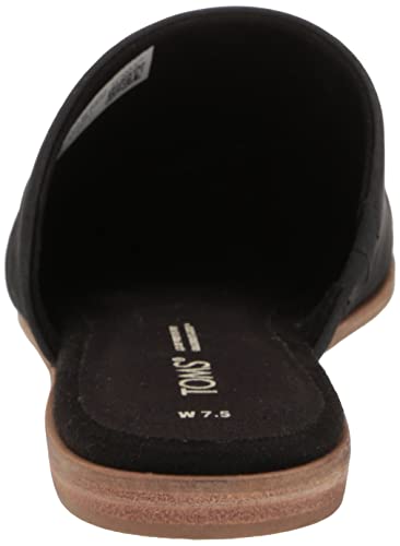 TOMS Women's Jade Loafer Flat, Black, 8.5