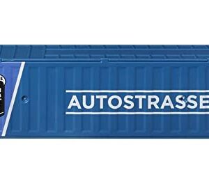 Hot Wheels Strasse, Autobahn, Autostrasse Container Set, 5 1:64 Scale Cars in Collectible Container, Metal/Metal & RealRiders, Gift for Collectors