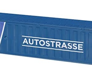 Hot Wheels Strasse, Autobahn, Autostrasse Container Set, 5 1:64 Scale Cars in Collectible Container, Metal/Metal & RealRiders, Gift for Collectors