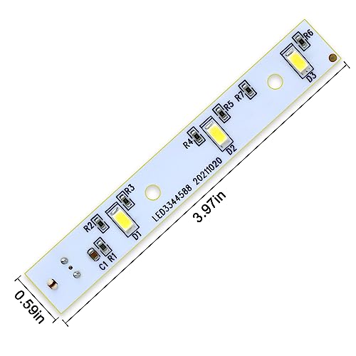 WR55X26671 Refrigerator Freezer LED light Board for GE Refrigerator -Replaces PS11767930 AP6035586